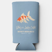 She's A Lucky Catch Koi Fish Blue Bachelorette (Voorkant)