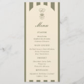 She's A Tini Bit Older Coffee Martini Birthday Menu (Voorkant)