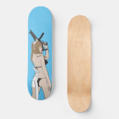 She's got a gun skateboard (Voorkant)
