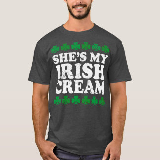 Shes Mijn Ierse Cream St Patricks Dag Koppels T-shirt