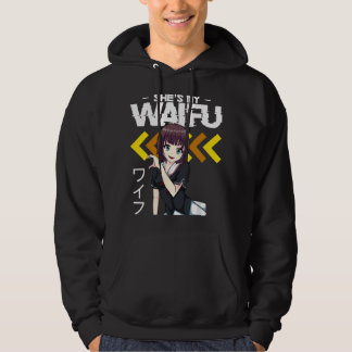 She's My Waifu He's My Senpai Anime Manga Couples  Hoodie