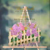 She's Off Market Elegant Script Bridal Welcome (Neutre)