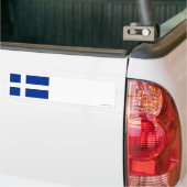Shetland Flag Bumpersticker (Op Truck)