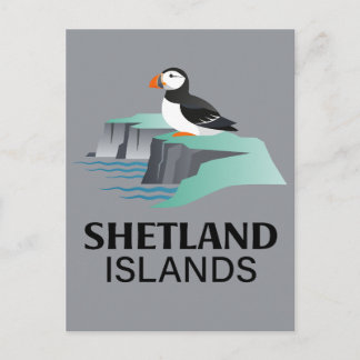 Shetland Islands Scotland United Kingdom Briefkaart