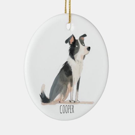 Shetland Keramisch Ornament (Rechts)