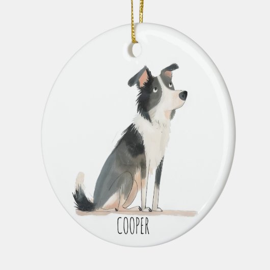 Shetland Keramisch Ornament (Links)