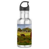 Shetland Ponies and Chestnut, 532 ml waterfles (Voorkant)