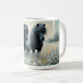 Shetland Pony (Coffee Mug No2) Ensemble de six She (Devant droit)
