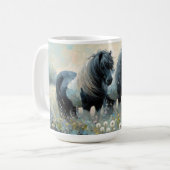Shetland Pony (Coffee Mug No2) Ensemble de six She (Devant gauche)