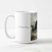 "Shetland Pony" (No 2 d'un ensemble) Mug de café (Gauche)