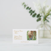 Shetland Pony Visitekaartje (Staand voorkant)