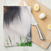 Shetland Sheepdog Art Theedoek (Quarter Fold)