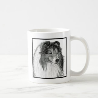 Shetland Sheepdog Art van Glenda S. Harlan Koffiemok