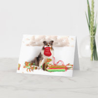 Shetland Sheepdog Christmas-Wenskaart