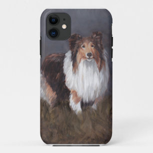 Shetland Sheepdog Dog Art Phone Case