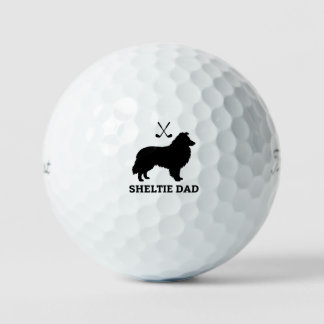 Shetland Sheepdog Golf Vader Titleist Pro V1 Bal