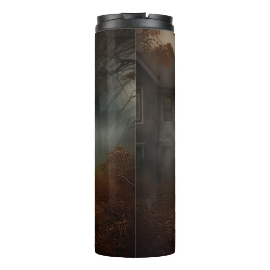 Shetland Sheepdog Halloween eng Thermosbeker (Achterkant)