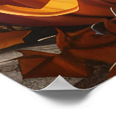 Shetland Sheepdog Halloween Spooky Poster (Hoek)