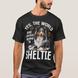Shetland Sheepdog Hond Sheltie - Ja De Wereld T-shirt