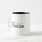 Shetland Sheepdog (I Love) Mug (Devant gauche)