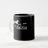 Shetland Sheepdog (I Love) Mug (Devant gauche)