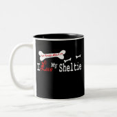 Shetland Sheepdog (I Love) Mug (Gauche)