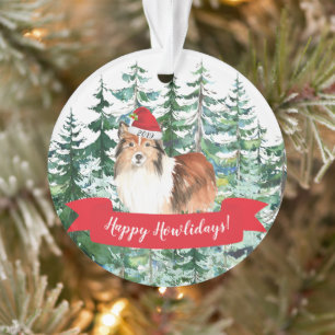 Shetland Sheepdog Kerstmis Ornament
