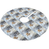 Shetland Sheepdog Laat het sneeuwen Kerstmis Kerstboom Rok (Gekanteld)