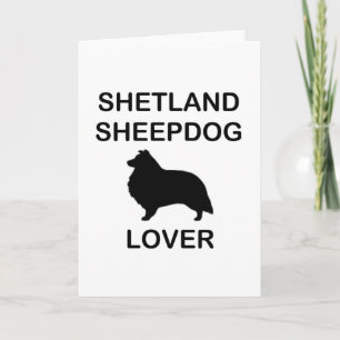 Shetland Sheepdog Liefhebber Kaart