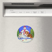Shetland Sheepdog Magnet (In Situ (Lave-vaisselle))