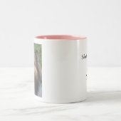 Shetland Sheepdog MUG à deux tons CAFÉ (Centre)