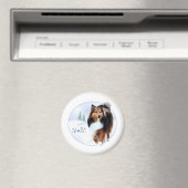 Shetland Sheepdog Noel - Magnet (In Situ (Lave-vaisselle))