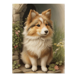 Shetland Sheepdog Perfect Poster
