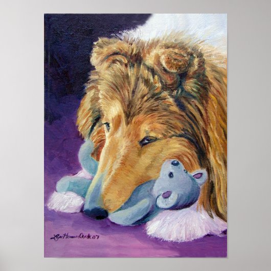Shetland Sheepdog Print (Voorkant)