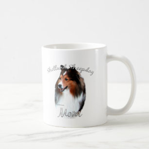 Shetland Sheepdog (sable) mam 2 Koffiemok