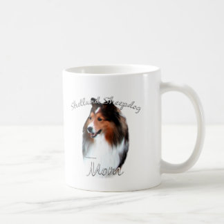 Shetland Sheepdog (sable) mam 2 Koffiemok