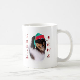 Shetland Sheepdog Santa Paws Koffiemok