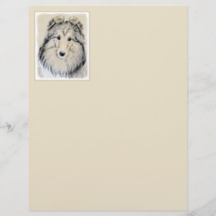Shetland Sheepdog Schilderij - Mooie Originele Hon