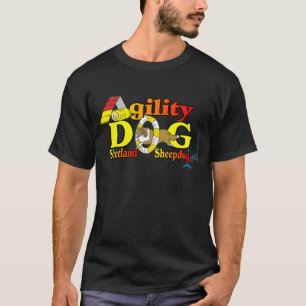 Shetland Sheepdog Sheltie Agility T-shirt