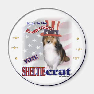 Shetland Sheepdog Sheltie Cadeaus Magneet