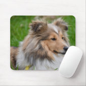 Shetland Sheepdog - Sheltie Dog Muismat (Met muis)