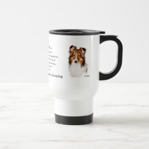 Shetland Sheepdog Sheltie Gifts Reisbeker