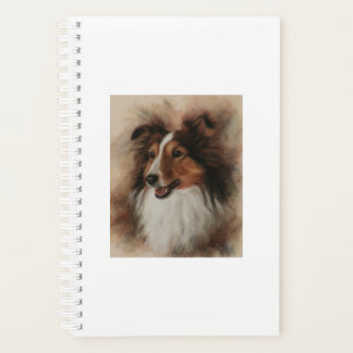 Shetland Sheepdog Sheltie glimlachen Planner