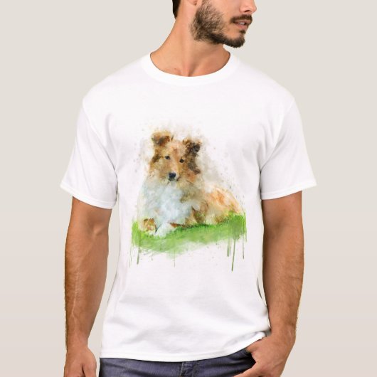 Shetland Sheepdog / Sheltie T-shirt (Voorkant)