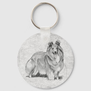 Shetland Sheepdog Sleutelhanger