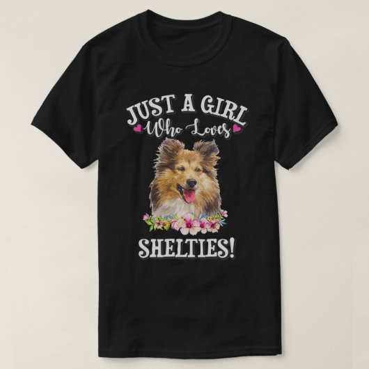 Shetland Sheepdog  T-shirt (Design voorkant)