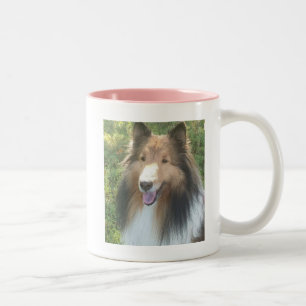 Shetland Sheepdog Two-Tone COFFEE MUG