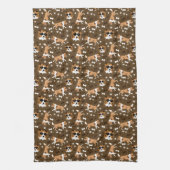 Shetland Sheepdogs Sheltie Serviette de cuisine Br (Vertical)