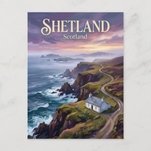 Shetlandeilanden Schotland Briefkaart