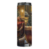 Shetlandse Tzu Kerst Feestelijke Periode Thermosbeker (Achterkant)